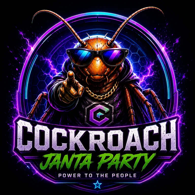 Supreme Roach Ji — Cockroach Party logo